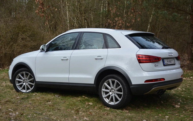 Audi Q3 cena 68900 przebieg: 184538, rok produkcji 2013 z Lubartów małe 742